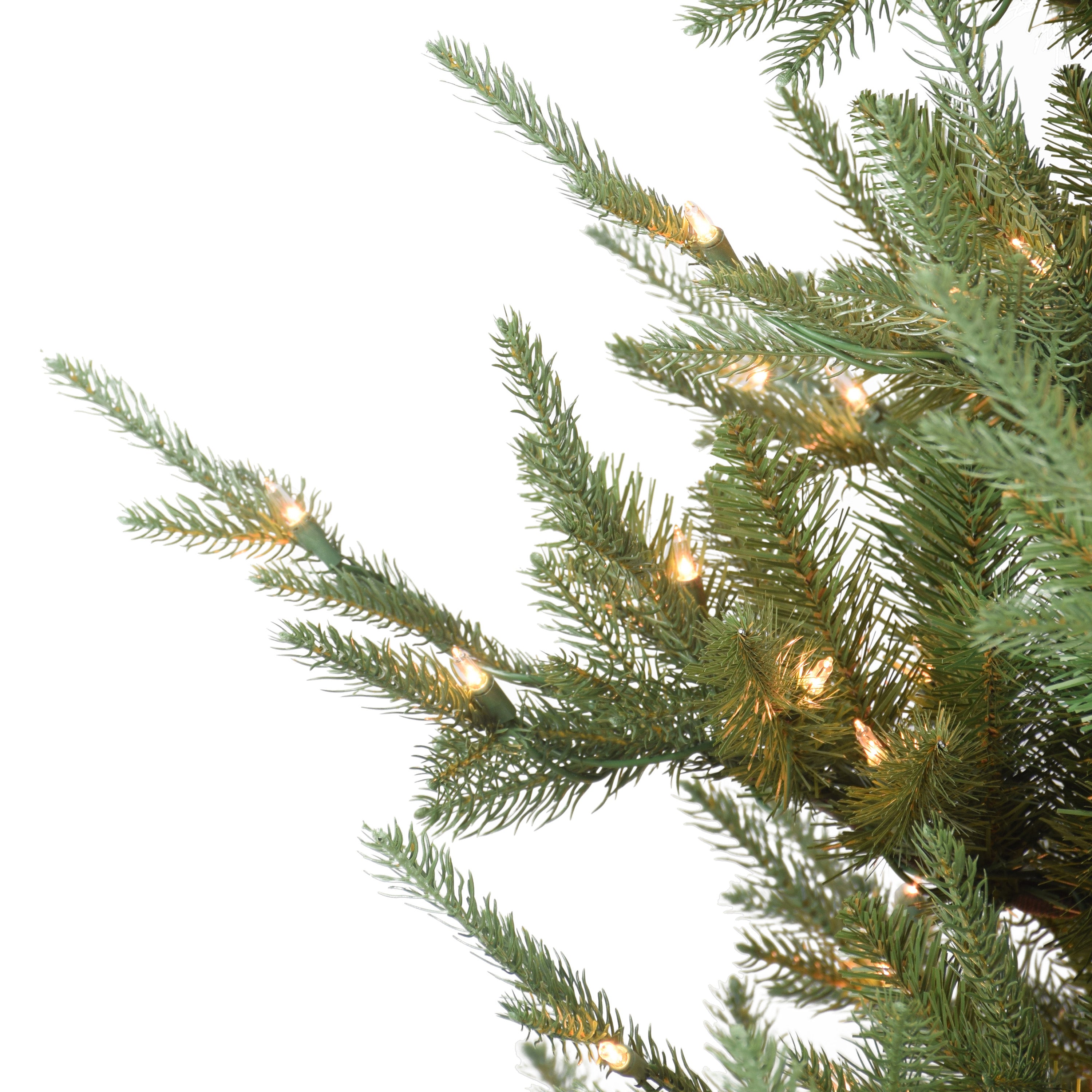 7.5ft Pre-Lit Hillside Spruce Christmas Tree